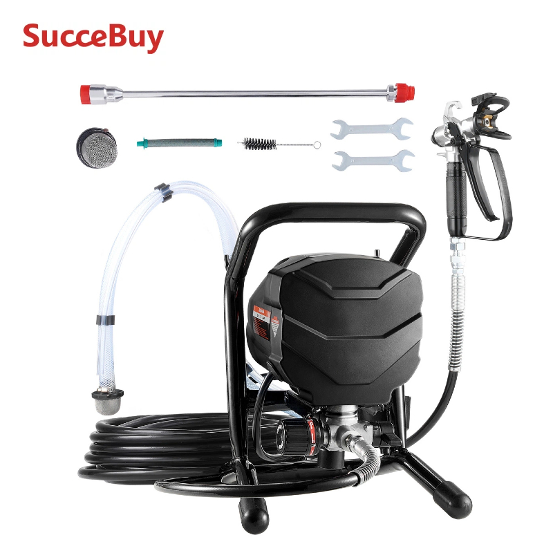 Heat Gun Paint Strip - SucceBuy Stand Airless Paint Sprayer, 650W