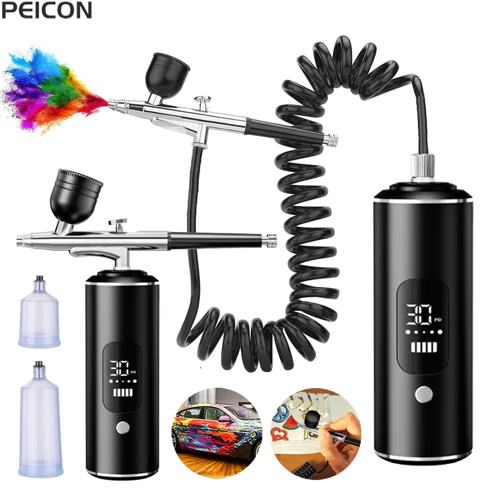 Heat Gun Paint Strip - Airbrush with Compressor Portable Airbrush Painting