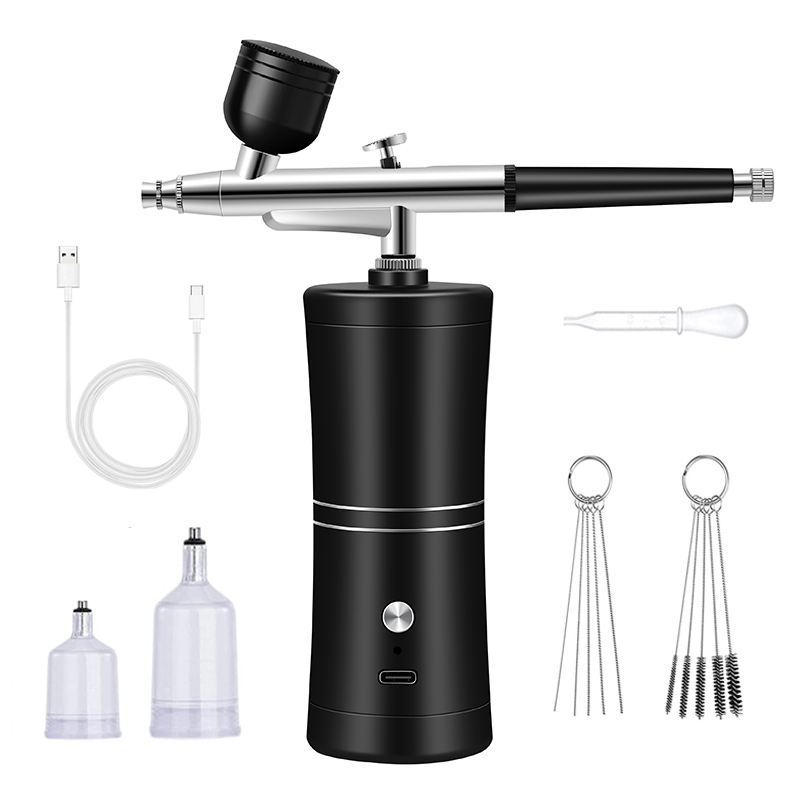 Heat Gun Paint Strip - Portable Rechargeable Wireless Airbrush With Compressor