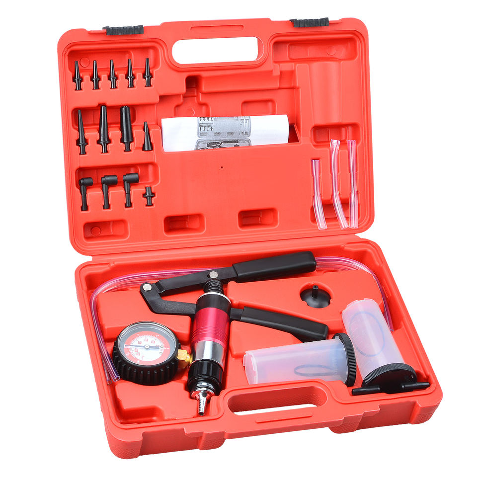 21PCS Hand Held Vacuum Pistol  - огляд і ціна Brake Bleeder Kit