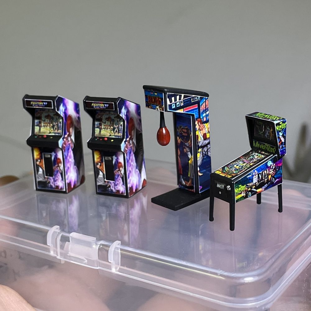 1:64 scale Arcade Pinball Mach - огляд і ціна Auto Repair Shop Japan