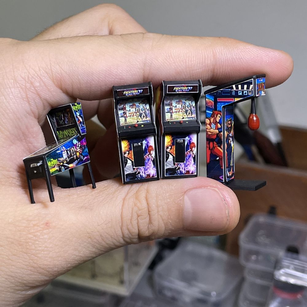 1:64 scale Arcade Pinball Mach - огляд і ціна Auto Repair Shop Japan