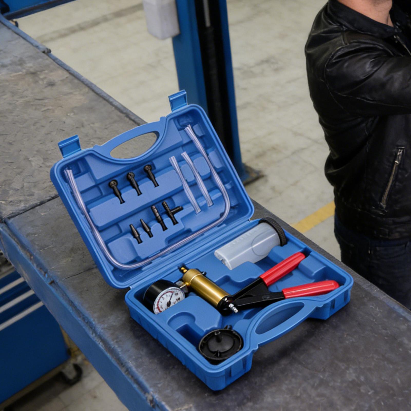 Car Vacuum Pump Handheld Brake - огляд і ціна Brake Bleeder Kit