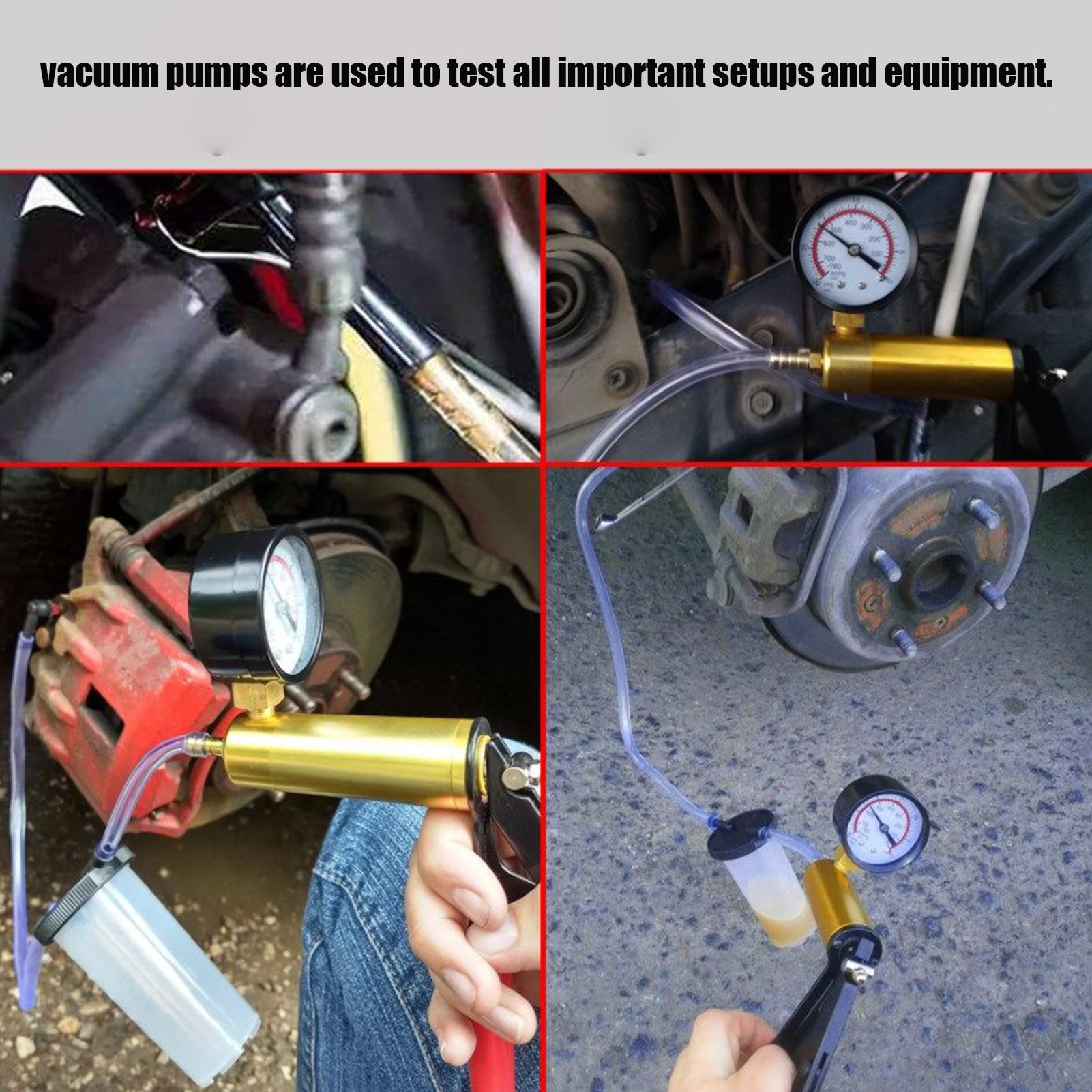 Car Vacuum Pump Handheld Brake - огляд і ціна Brake Bleeder Kit