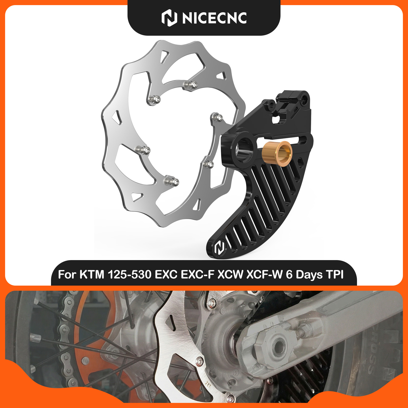 NICECNC For KTM EXC 300 EXC-F  - огляд і ціна Exhaust Pipe Expander