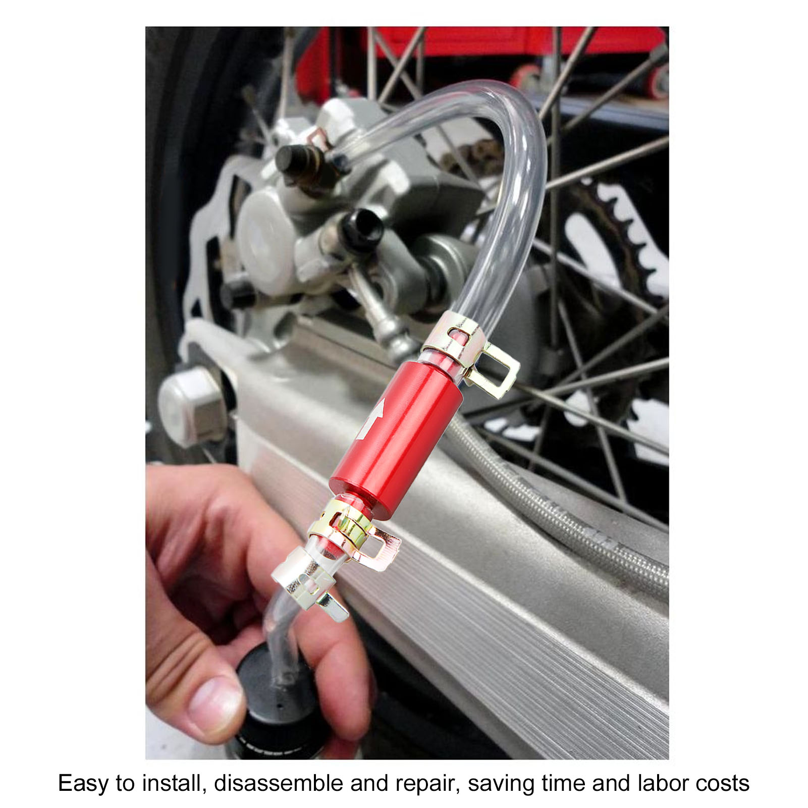 2pcs Brake Bleeder Hose 6MM On - огляд і ціна Brake Bleeder Kit