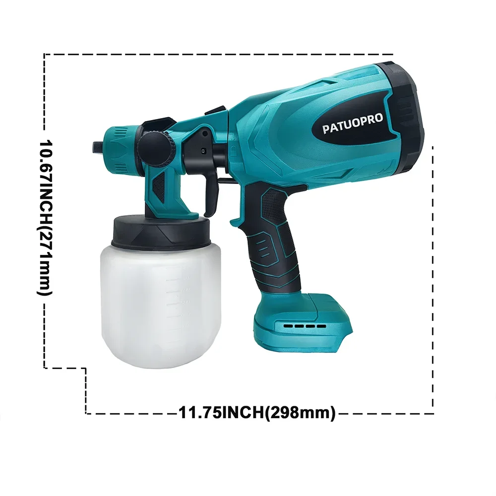 Cordless Electric Spray Gun HV - огляд і ціна Heat Gun Paint Strip