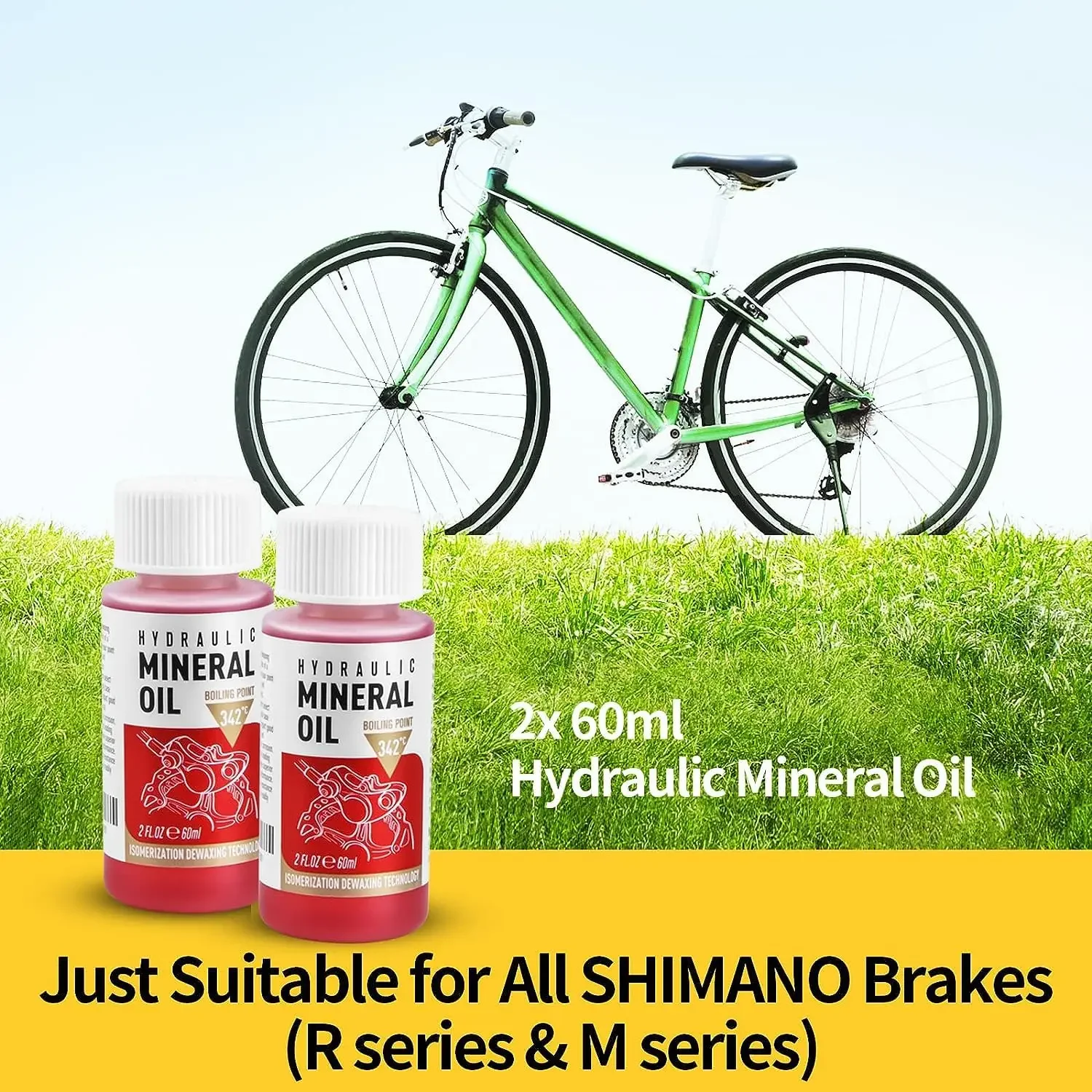 Bicycle Brake Mineral Oil 60ML - огляд і ціна Brake Bleeder Kit